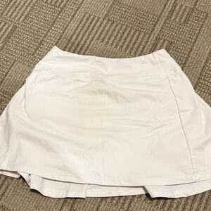 White Tennis Skirt